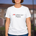 T-shirt I love celles-sur-plaine