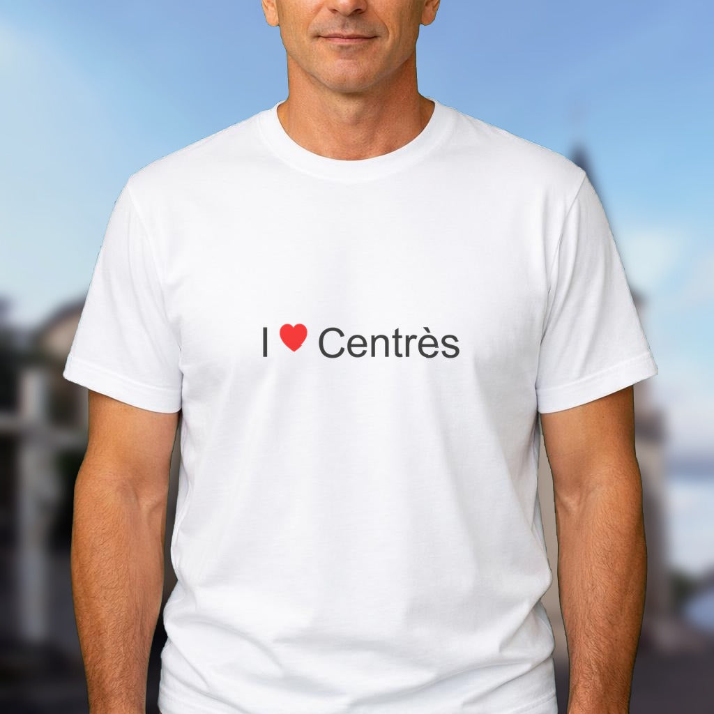 T-shirt I love centrès