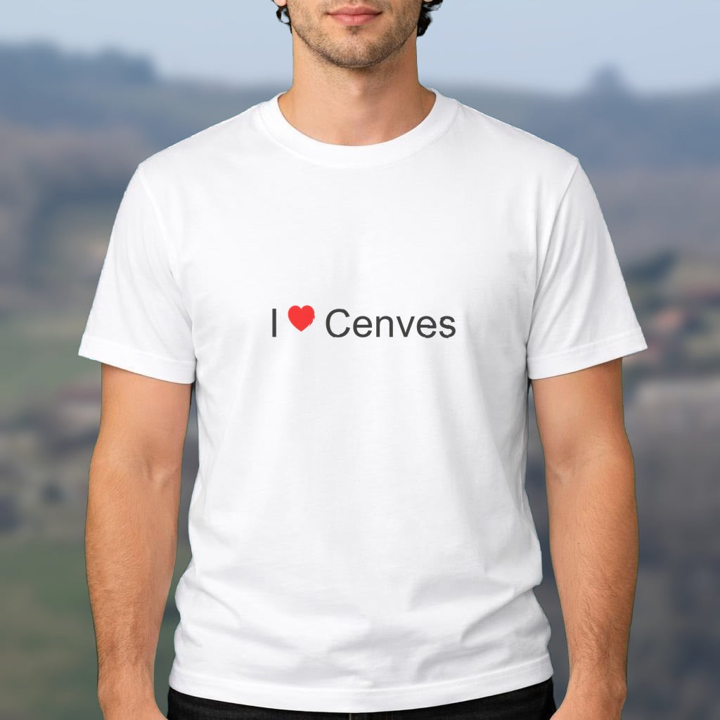 T-shirt I love cenves