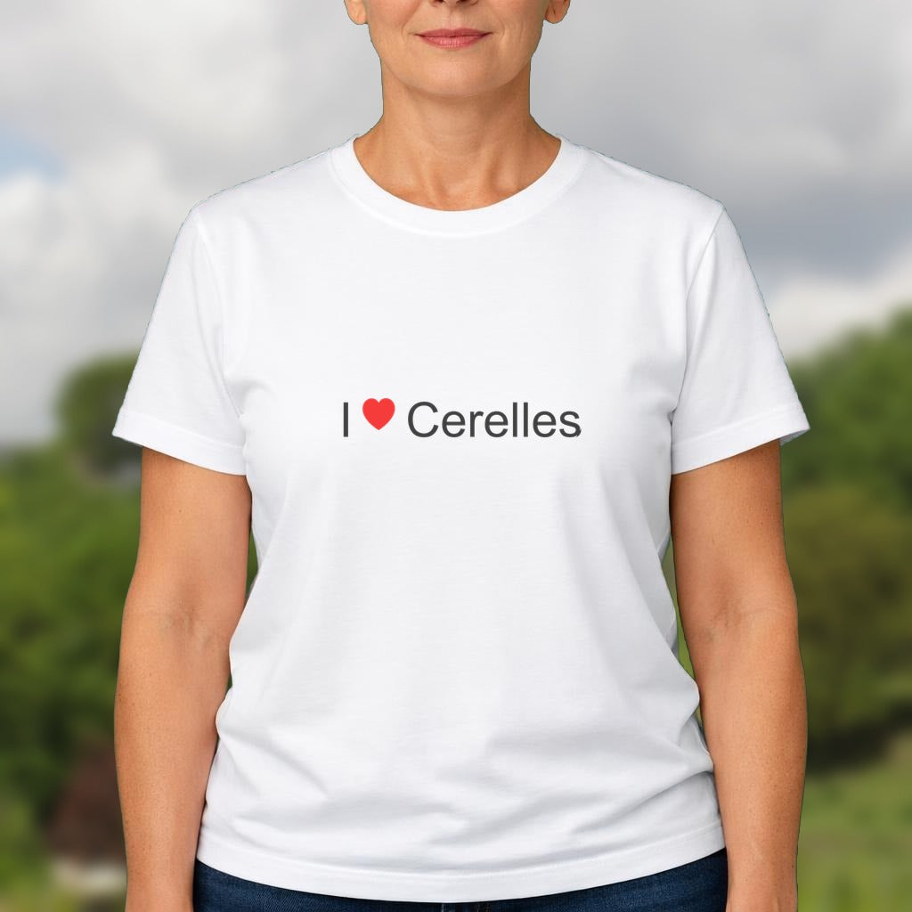 T-shirt I love cerelles