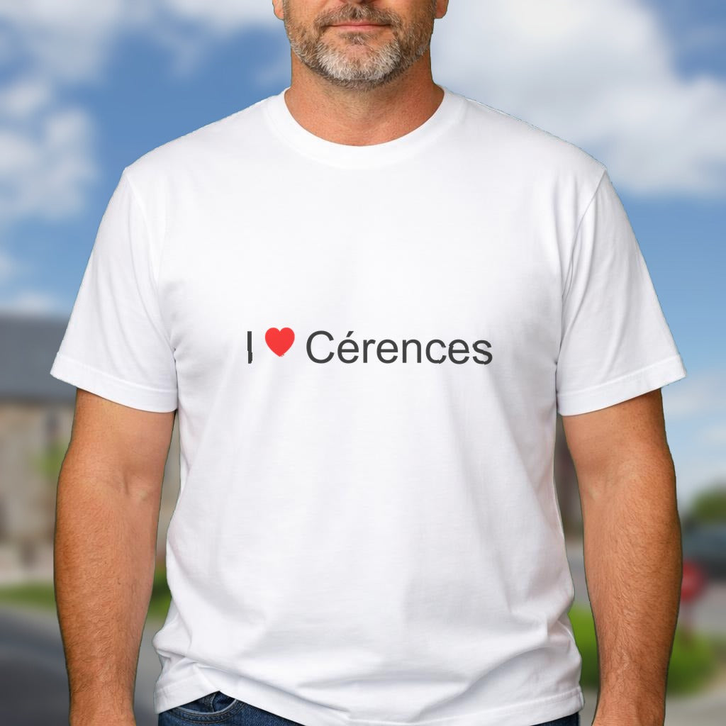T-shirt I love cérences