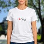 T-shirt I love cergy
