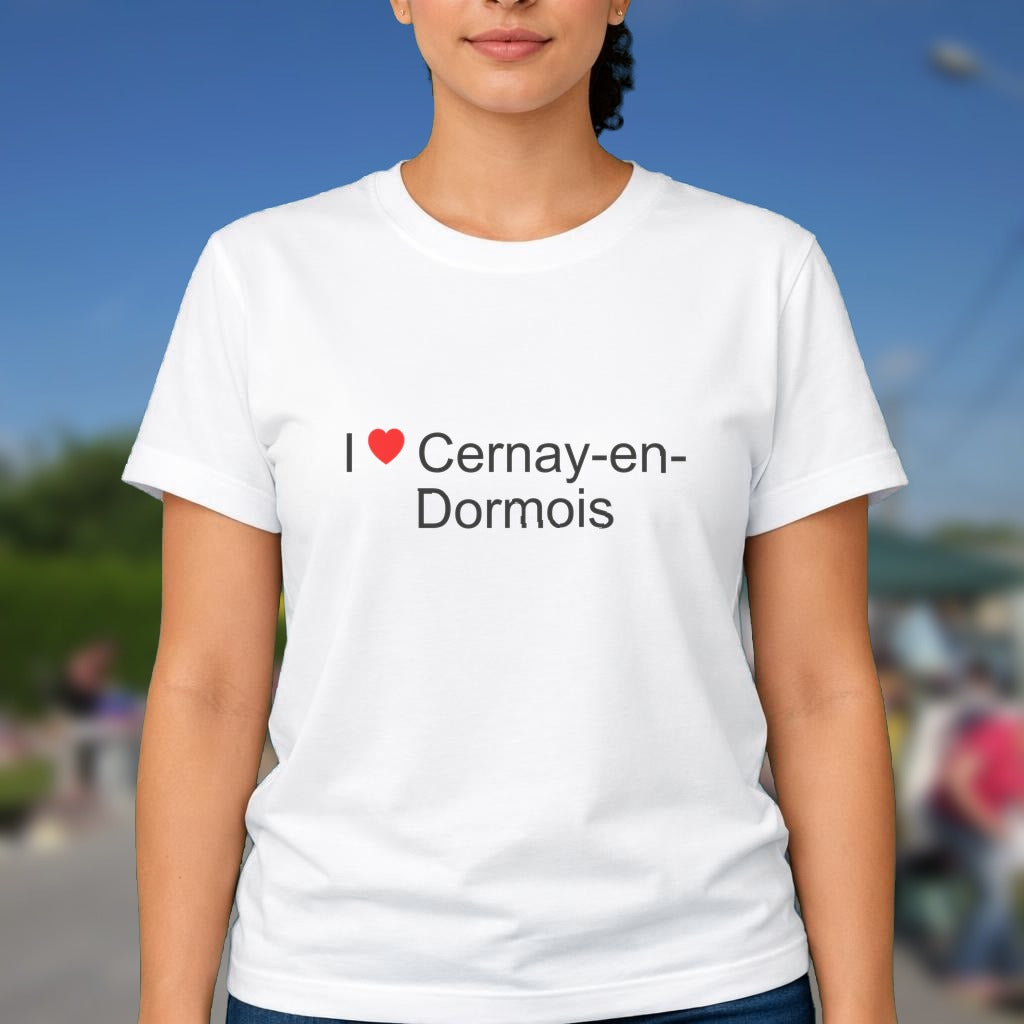 T-shirt I love cernay-en-dormois