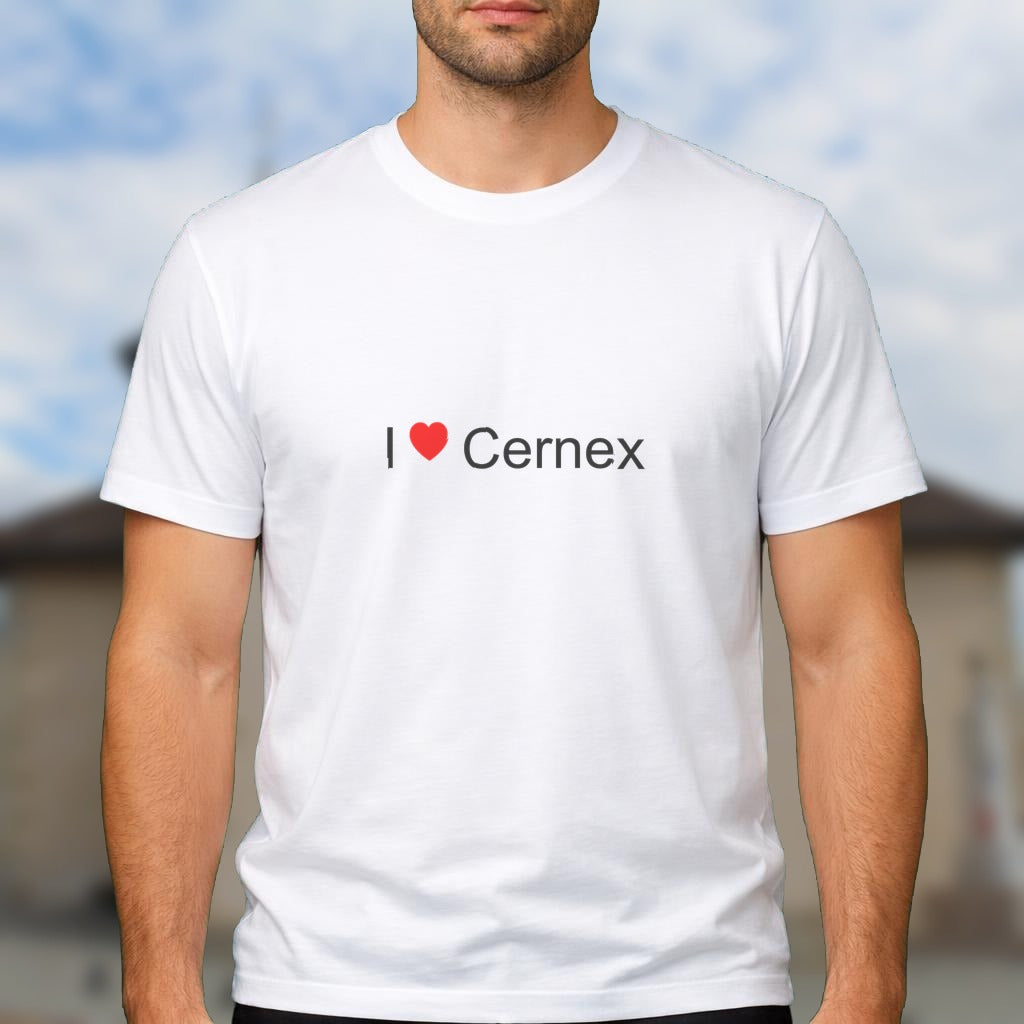 T-shirt I love cernex