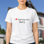 T-shirt I love cernoy-en-berry