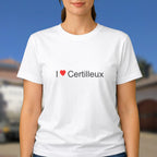 T-shirt I love certilleux