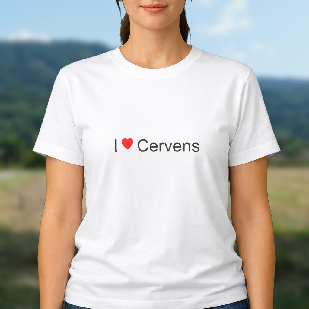 T-shirt I love cervens