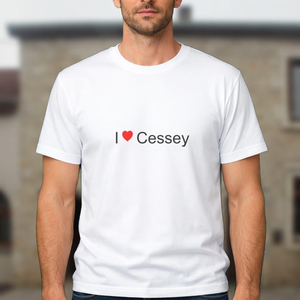T-shirt I love cessey