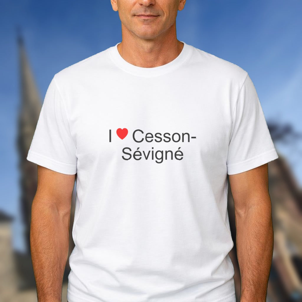 T-shirt I love cesson-sévigné