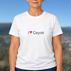 T-shirt I love ceyrat