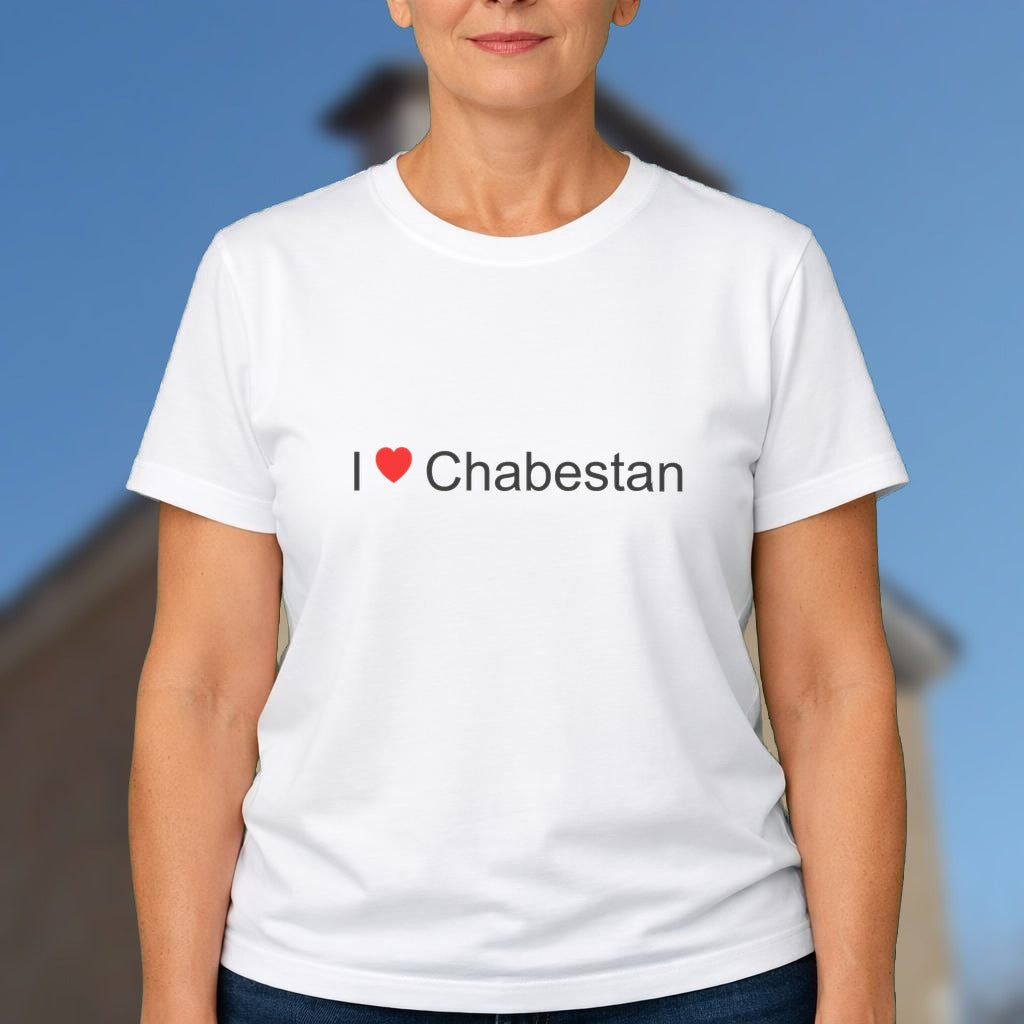 T-shirt I love chabestan