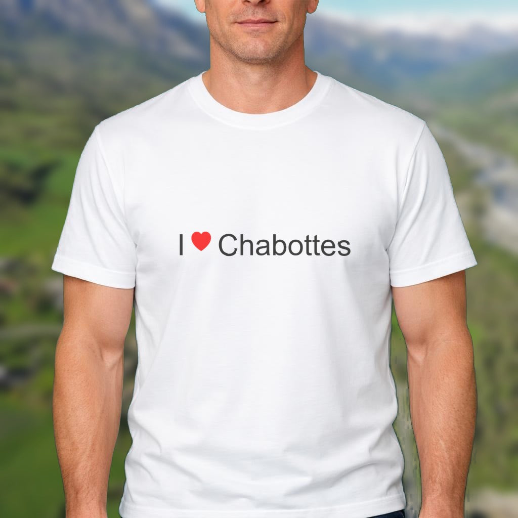 T-shirt I love chabottes