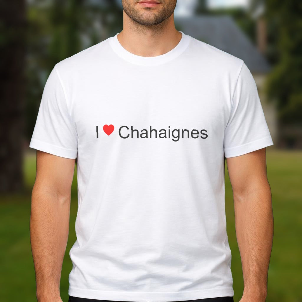 T-shirt I love chahaignes