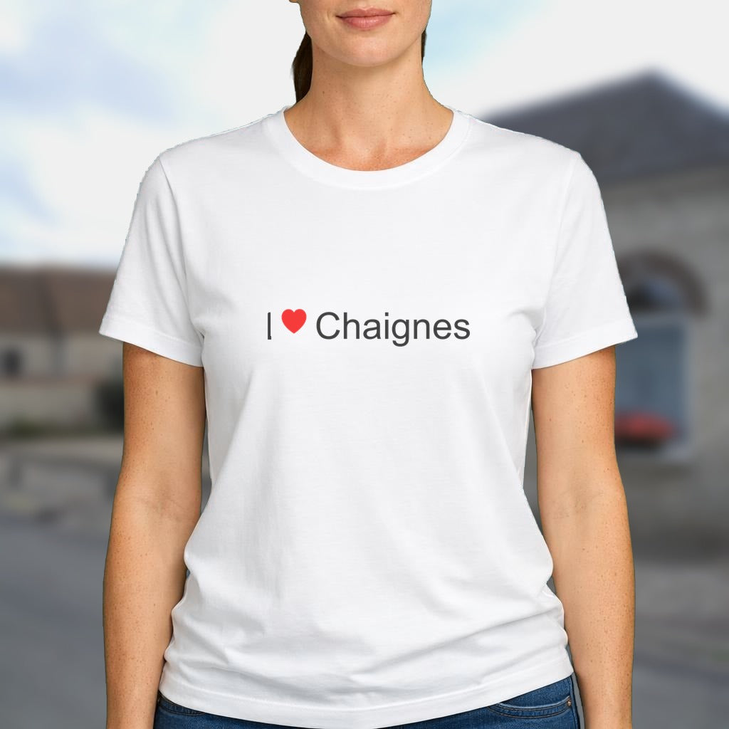 T-shirt I love chaignes