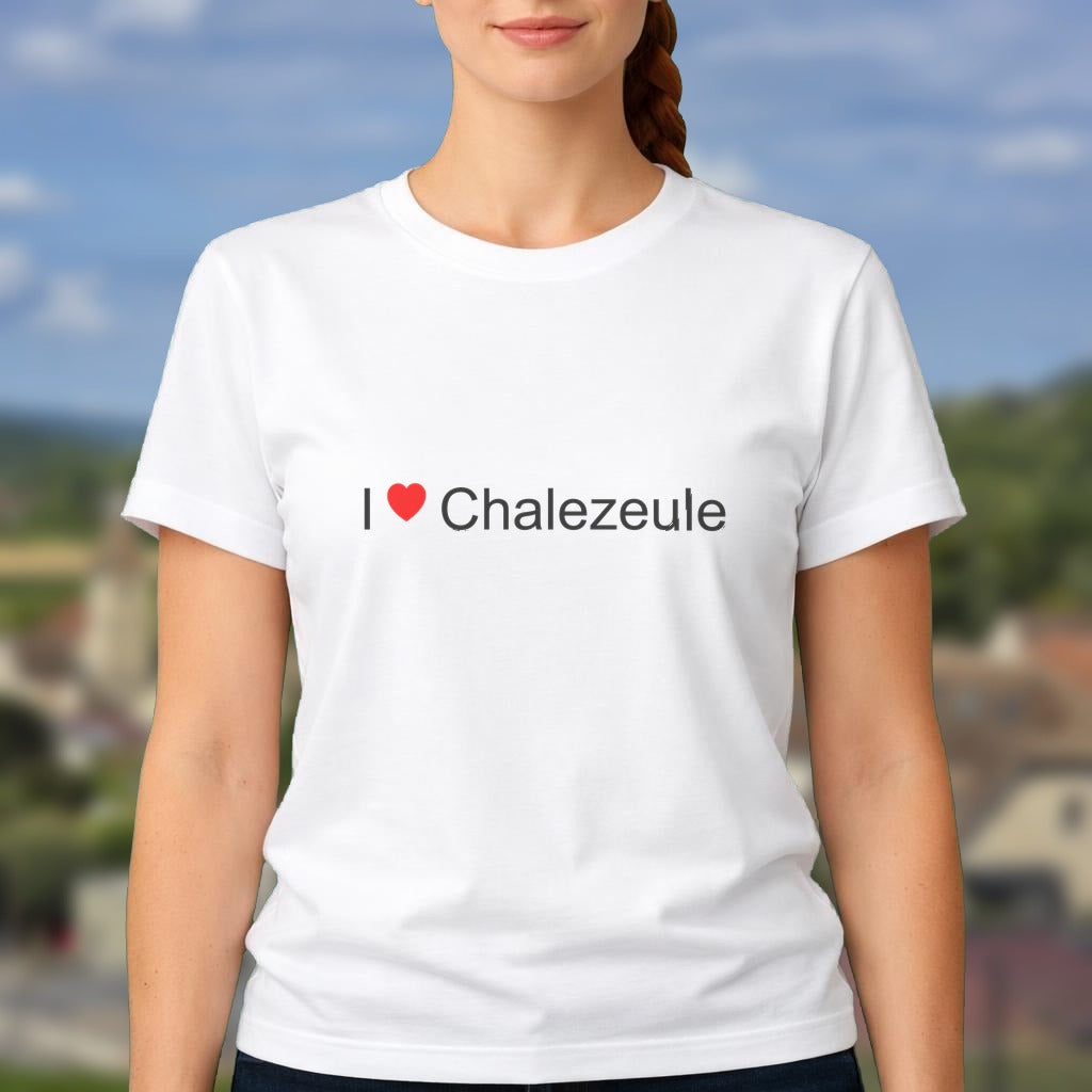 T-shirt I love chalezeule
