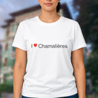T-shirt I love chamalières