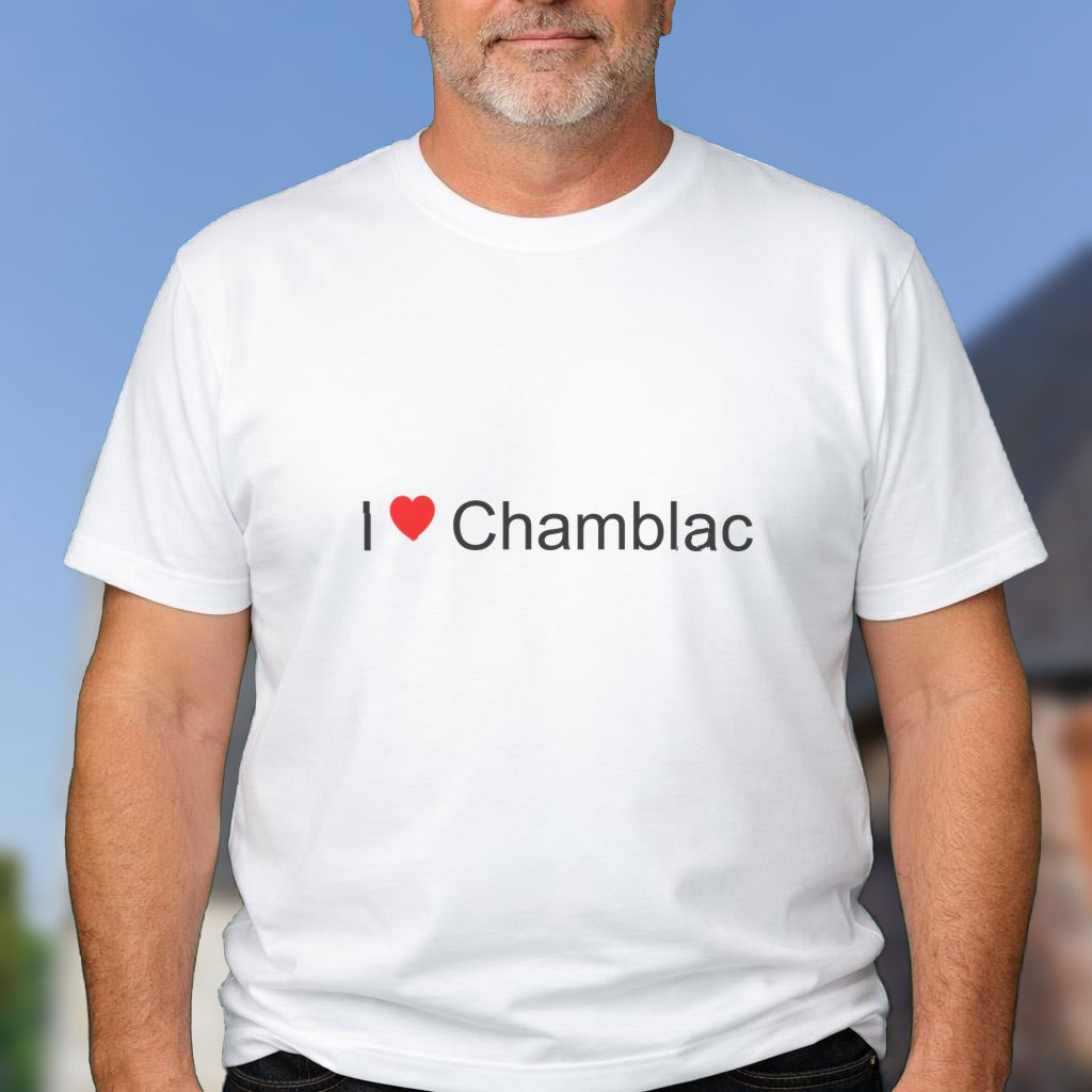 T-shirt I love chamblac