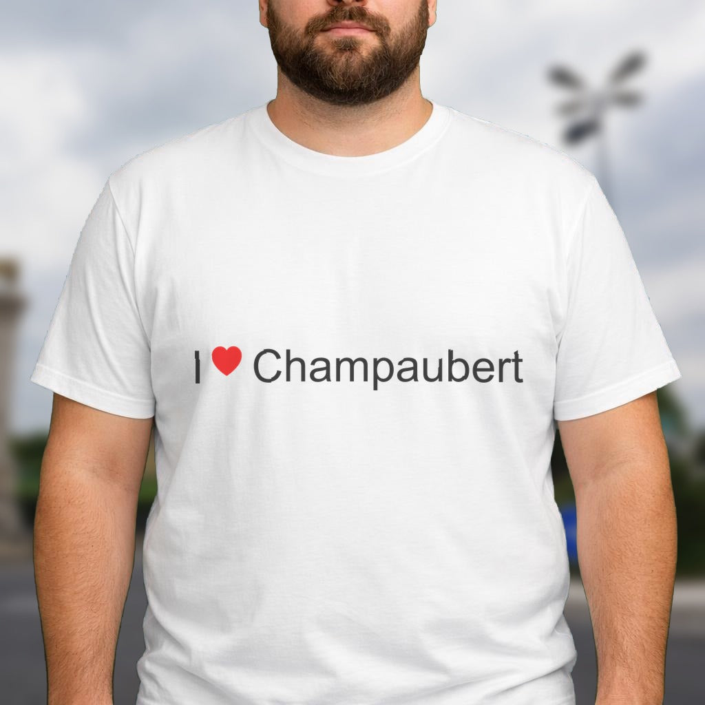 T-shirt I love champaubert