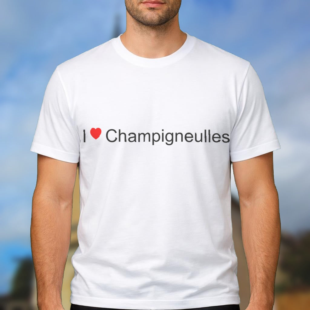 T-shirt I love champigneulles