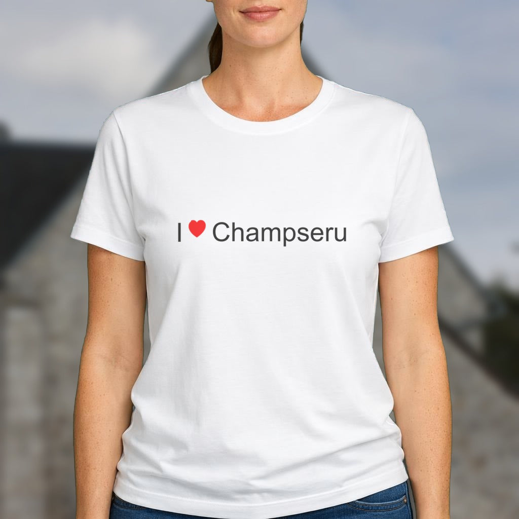 T-shirt I love champseru