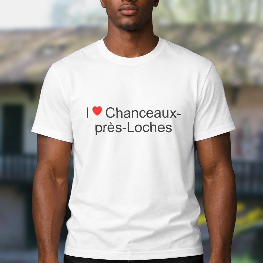 T-shirt I love chanceaux-près-loches