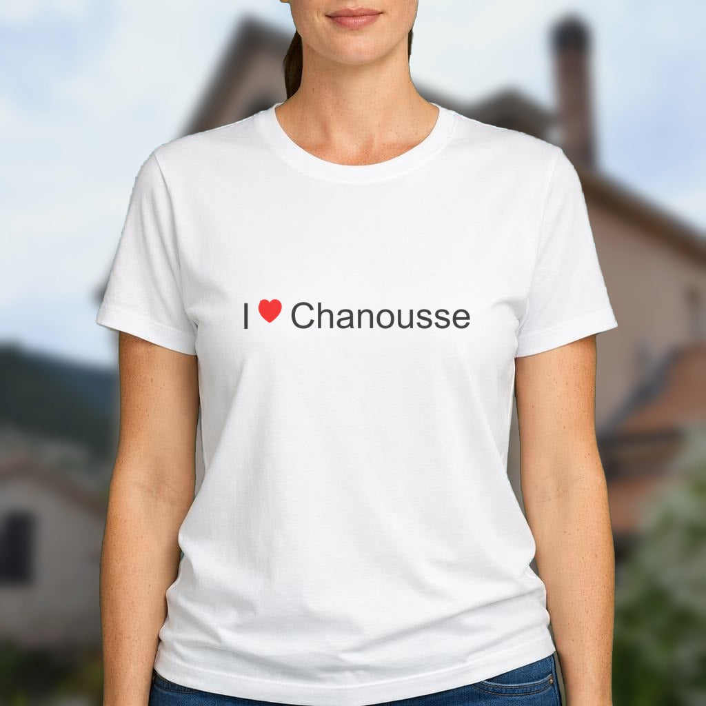 T-shirt I love chanousse