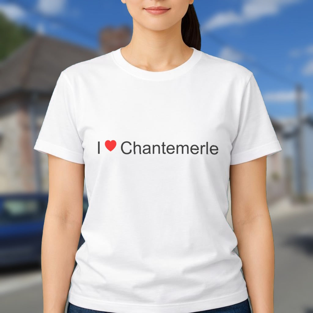 T-shirt I love chantemerle