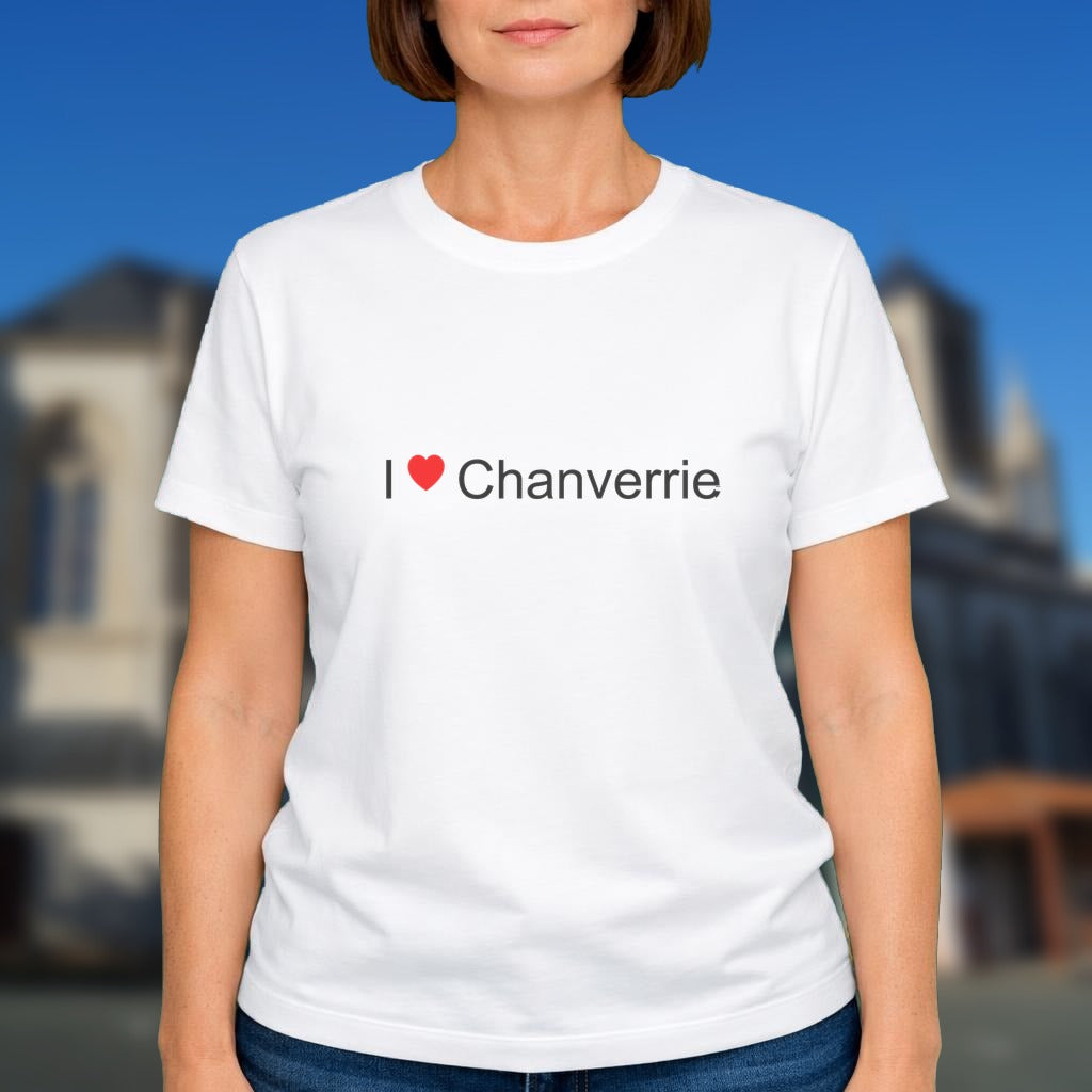 T-shirt I love chanverrie