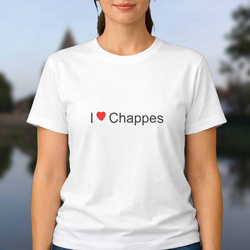 T-shirt I love chappes