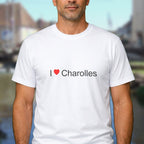 T-shirt I love charolles