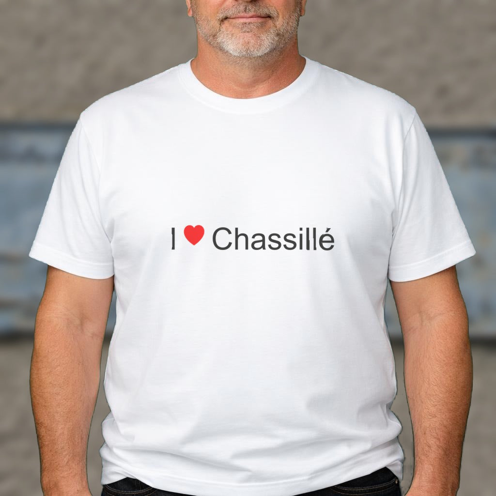 T-shirt I love chassillé