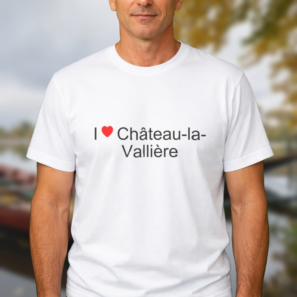 T-shirt I love château-la-vallière