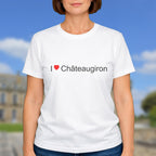 T-shirt I love châteaugiron