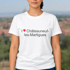 T-shirt I love châteauneuf-les-martigues