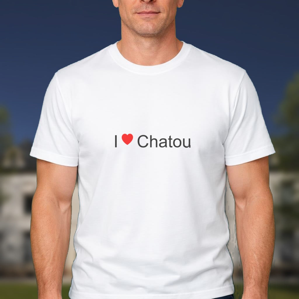 T-shirt I love chatou