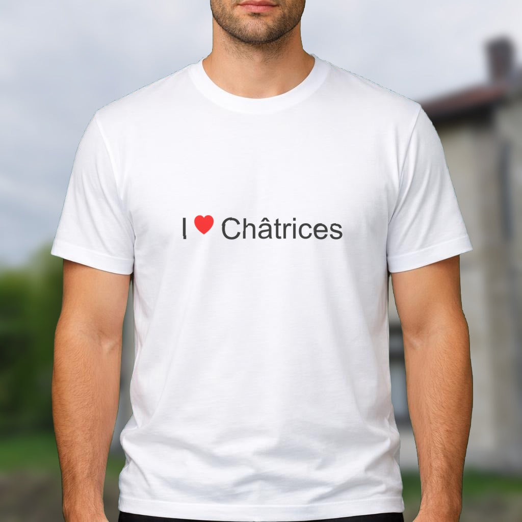 T-shirt I love châtrices