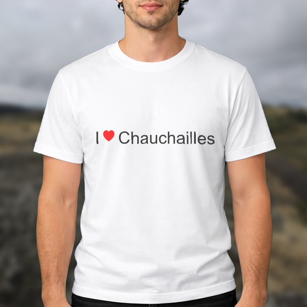 T-shirt I love chauchailles