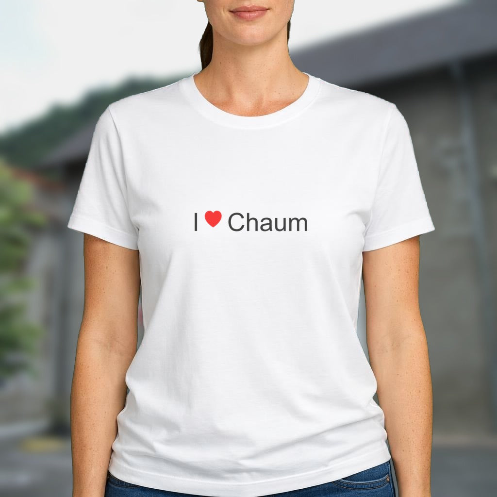 T-shirt I love chaum