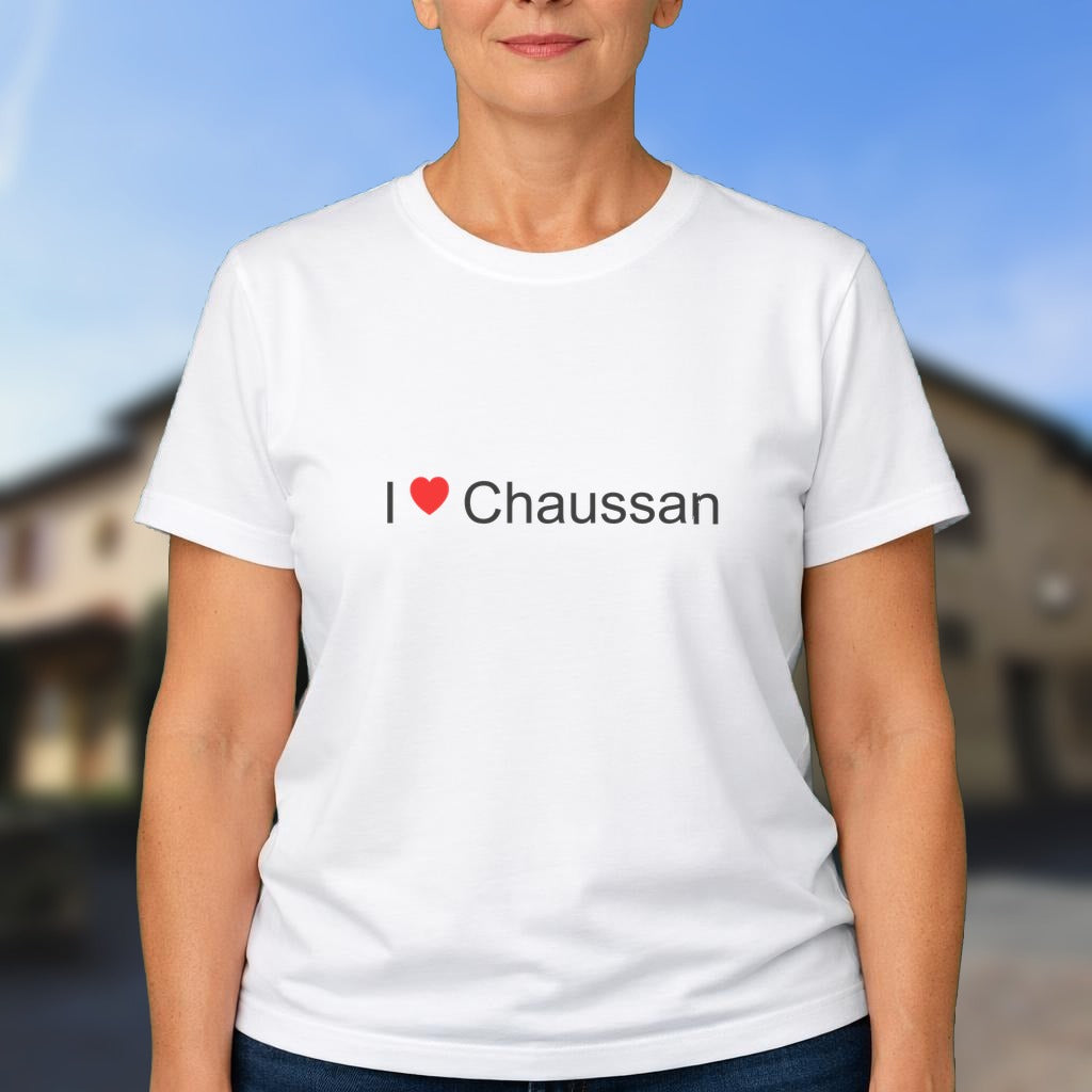 T-shirt I love chaussan