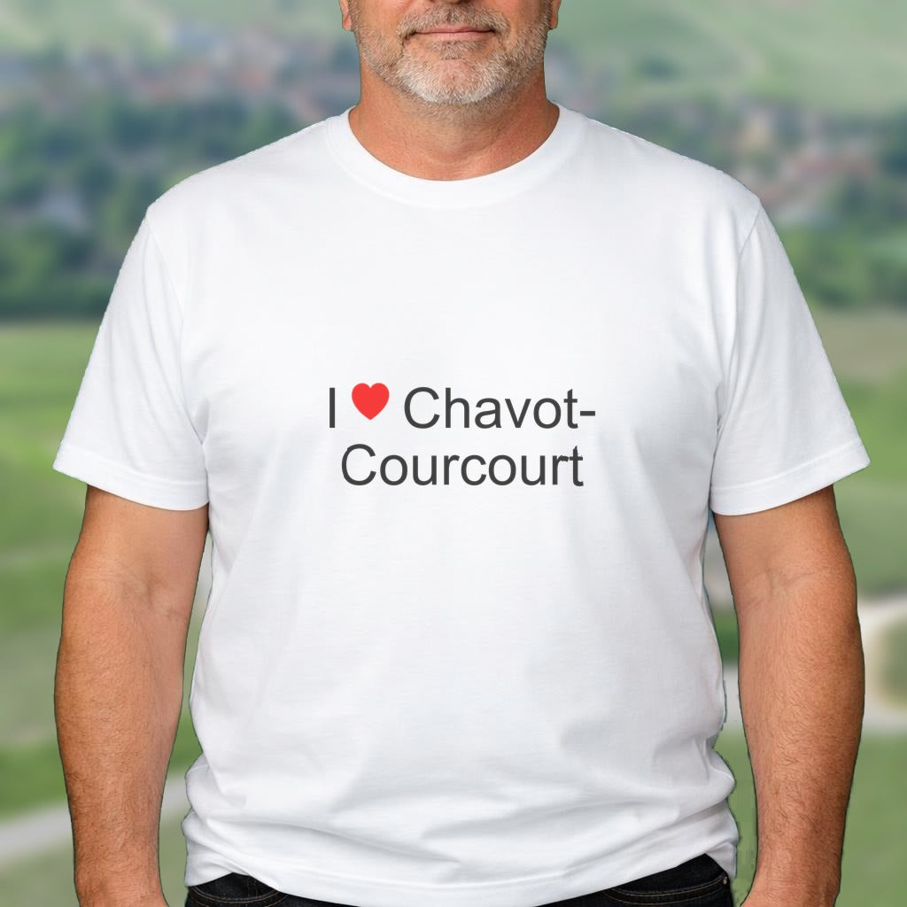 T-shirt I love chavot-courcourt