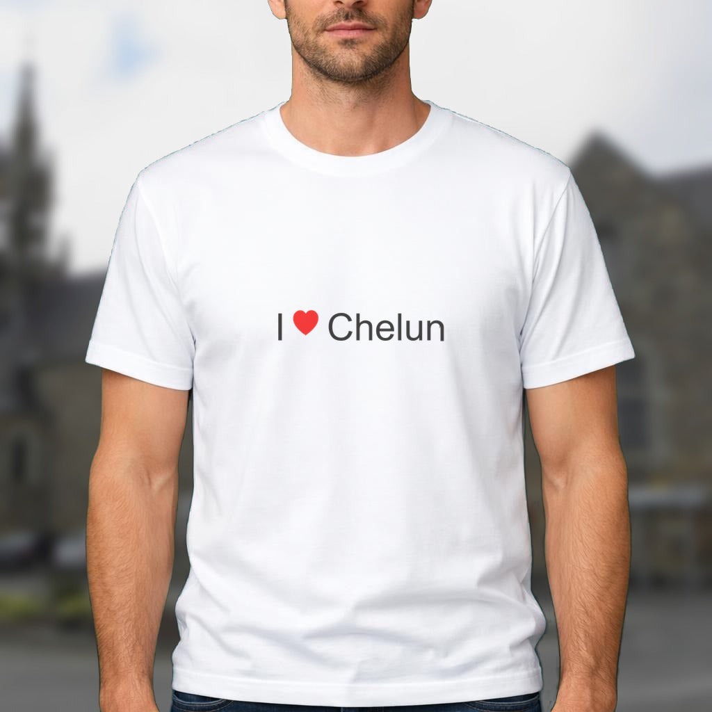 T-shirt I love chelun