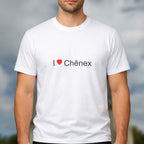 T-shirt I love chênex