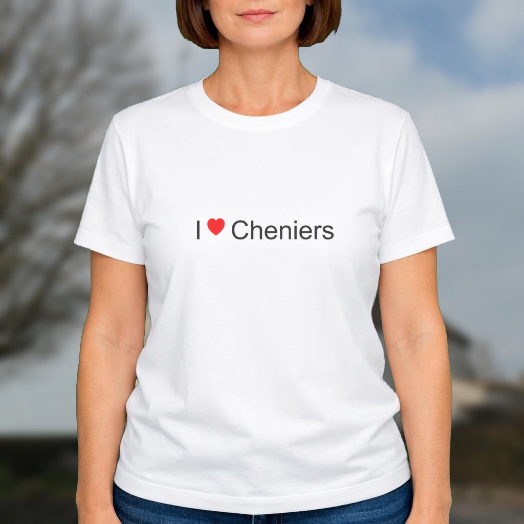 T-shirt I love cheniers