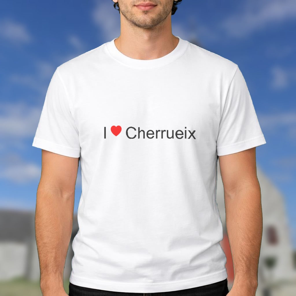 T-shirt I love cherrueix