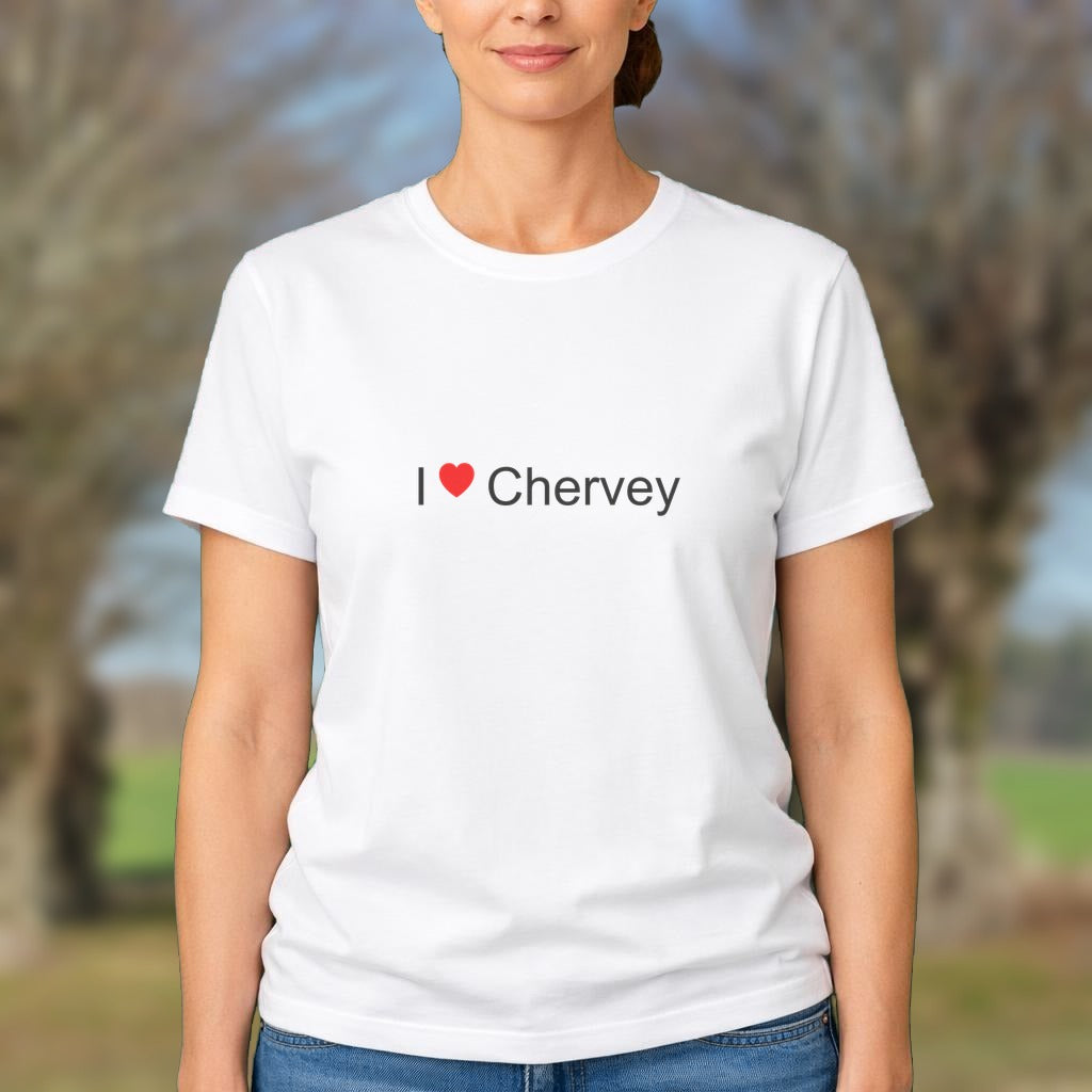 T-shirt I love chervey