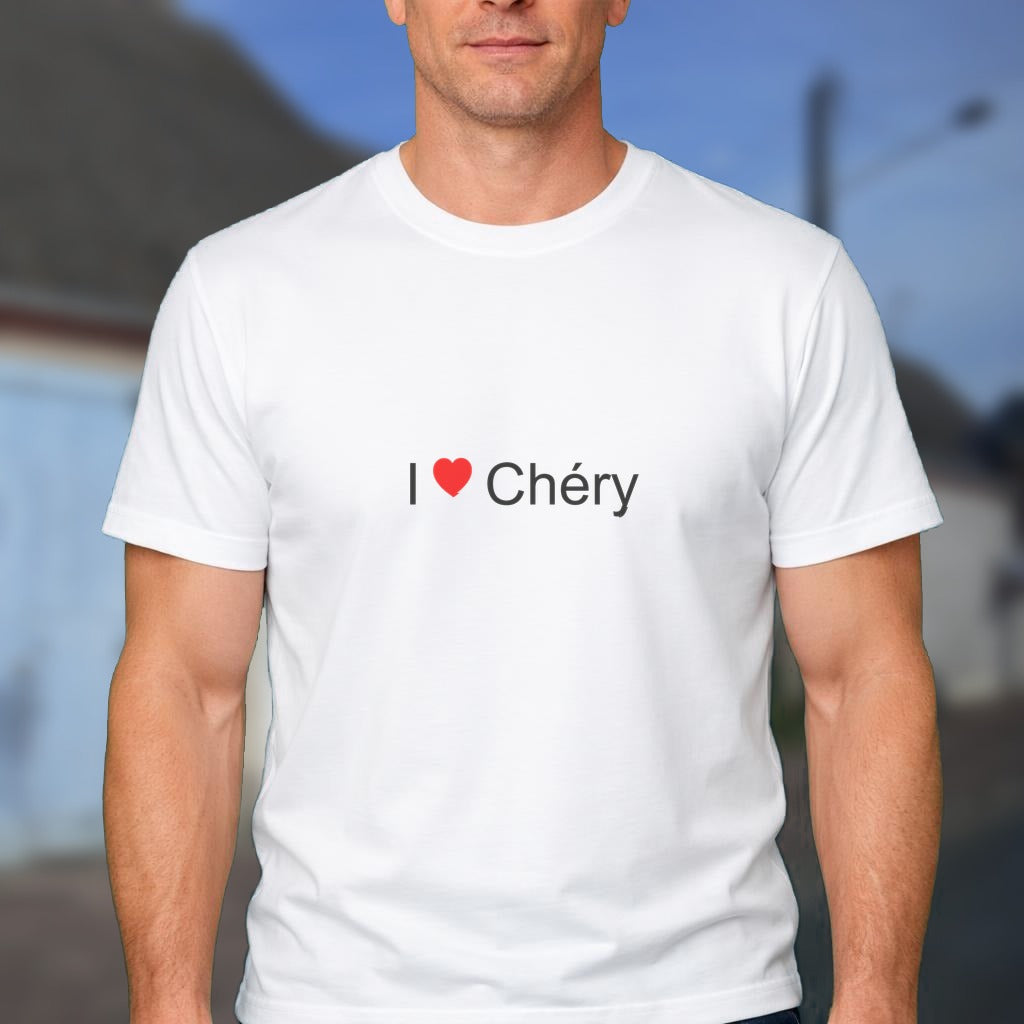 T-shirt I love chéry