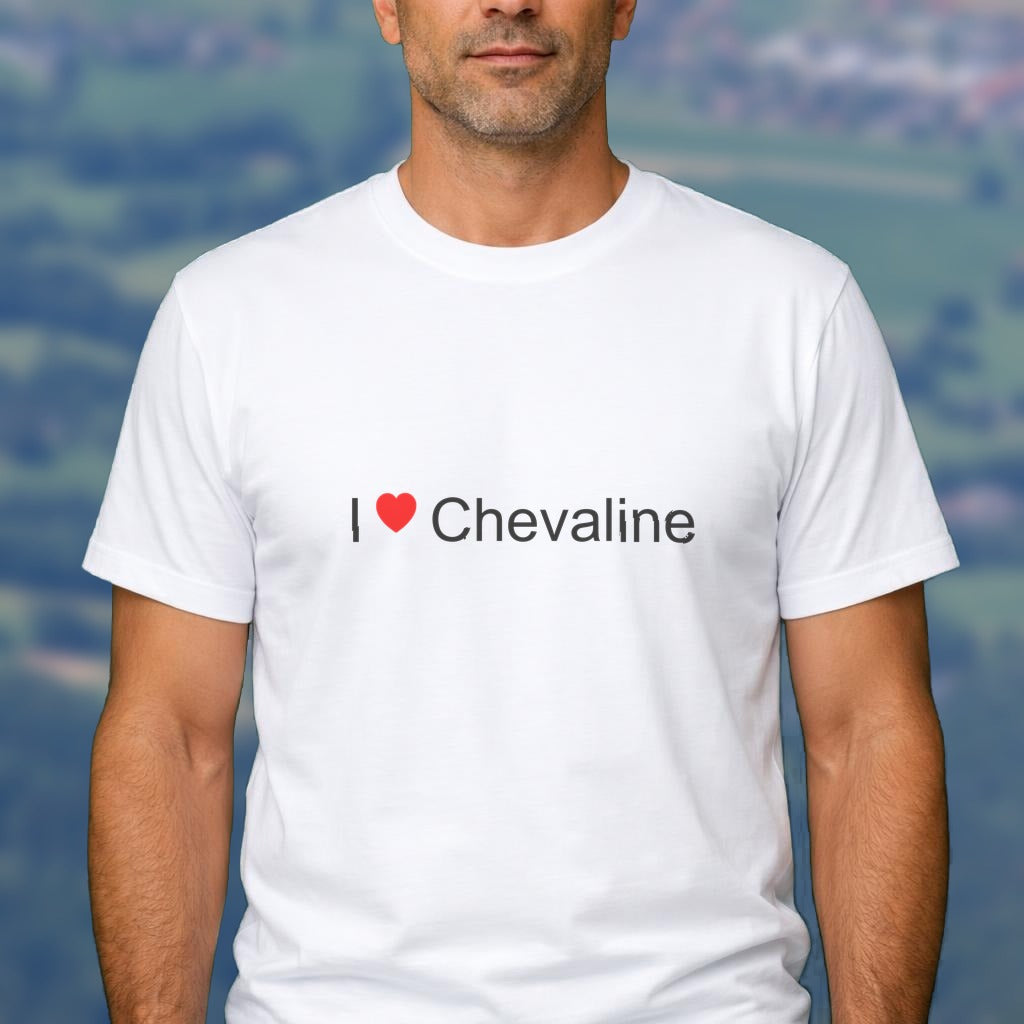 T-shirt I love chevaline