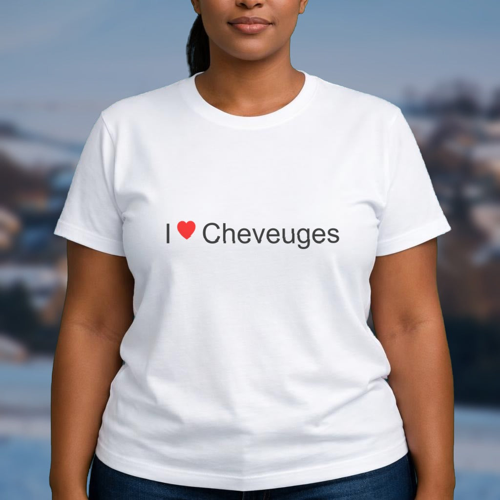 T-shirt I love cheveuges