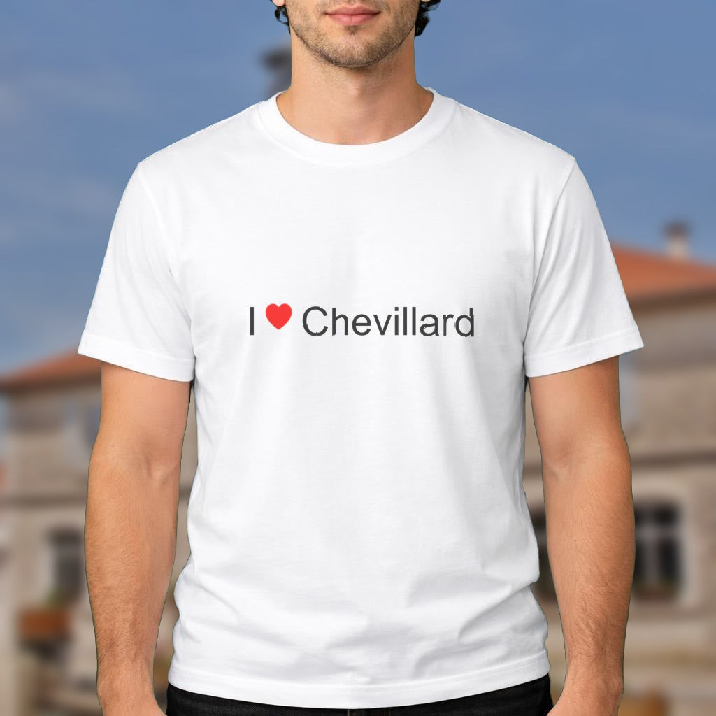 T-shirt I love chevillard