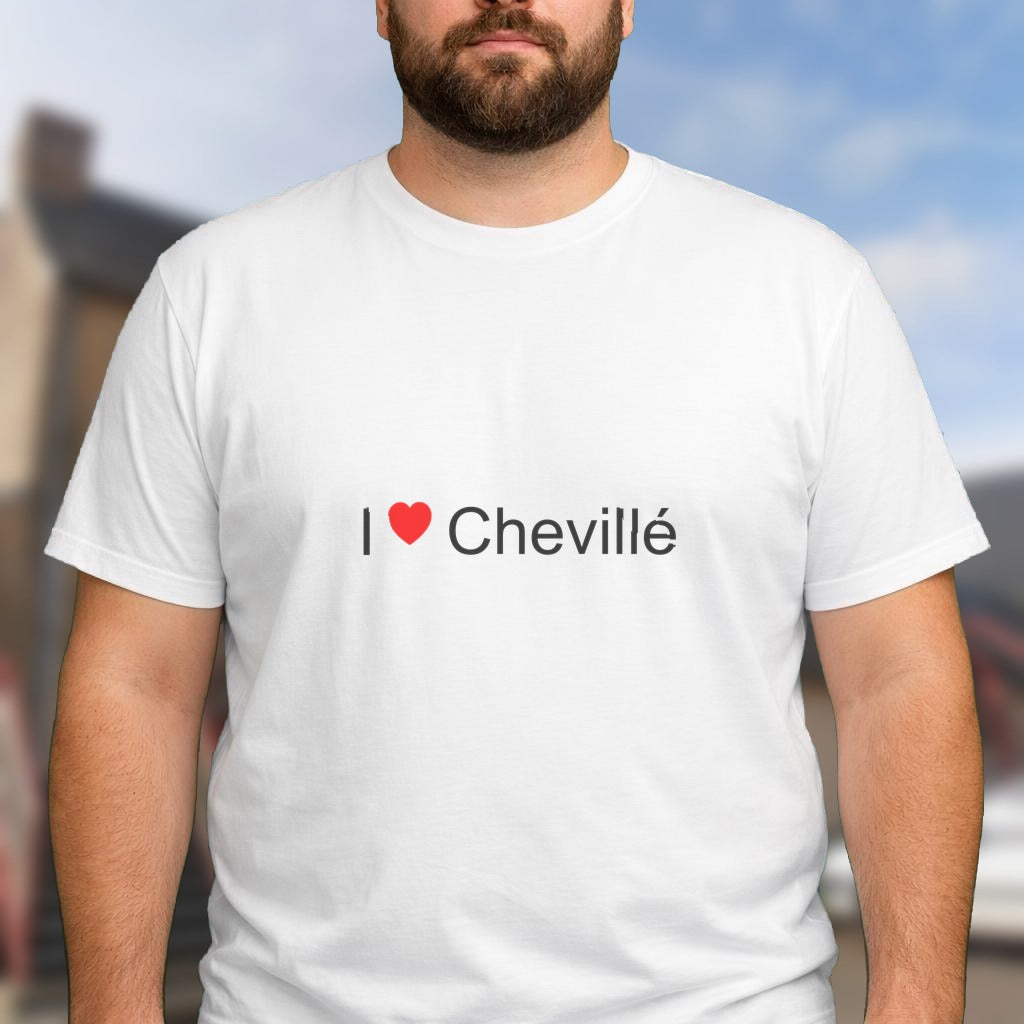 T-shirt I love chevillé